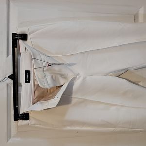 Ladies white, stretchy, EXPRESS dress pants NWTS